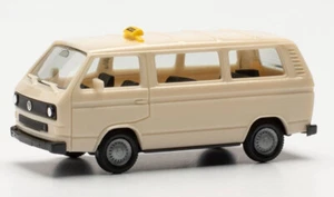 Herpa Volkswagen T3 Taxi Ivory 1:87 Scale Model Car - Picture 1 of 5