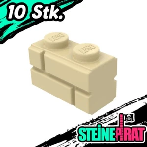 LEGO® 10x 98283 (-NEU-) Mauerstein / Klinker / Ziegelstein / hellbeige 6148262 - Picture 1 of 3