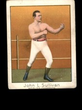 1910 T220 MECCA JOHN L. SULLIVAN  CHAMPION  PRIZE FIGHTER SERIES TOBACCO CARD