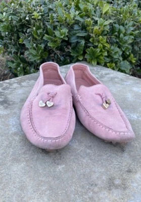 Розовые замшевые шлепанцы Escada, 37 - Изображение 1 из 4