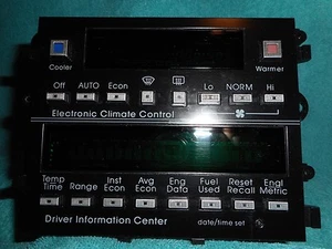 SHIPS SAME DAY! GM 25086936 Driver Information Center & Climate Control Module - Picture 1 of 11