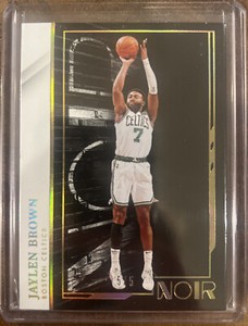2021-22 Panini Noir - JAYLEN BROWN - Holo Gold Association Edition 5/5 Celtics