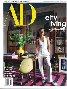 Architectural Digest October 2023 Adwoa Aboah in London Best Hotels Worldwide - Picture 1 of 1