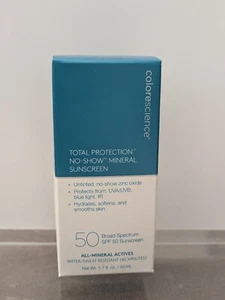 Colorescience TotalProtNoShowMineralSunscreen, SPF 50, 50 ml / 1.7 oz Exp: 02/26 - Picture 1 of 1