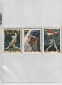 1995 TOPPS BASEBALL CYBERSTATS PICK-10 COMPLETE YOUR SET OR TEAM SET - Picture 1 of 1