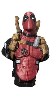Marvel Deadpool 10.5 Inch Bust Handpainted Custom Made Statue Fan Art 3D - Picture 1 of 4