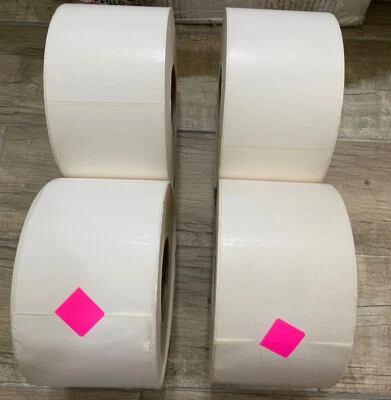 4pk Compulabel Direct Thermal Labels 4 x 6 Inches White Roll Permanent Adhesive - Image 1 of 2