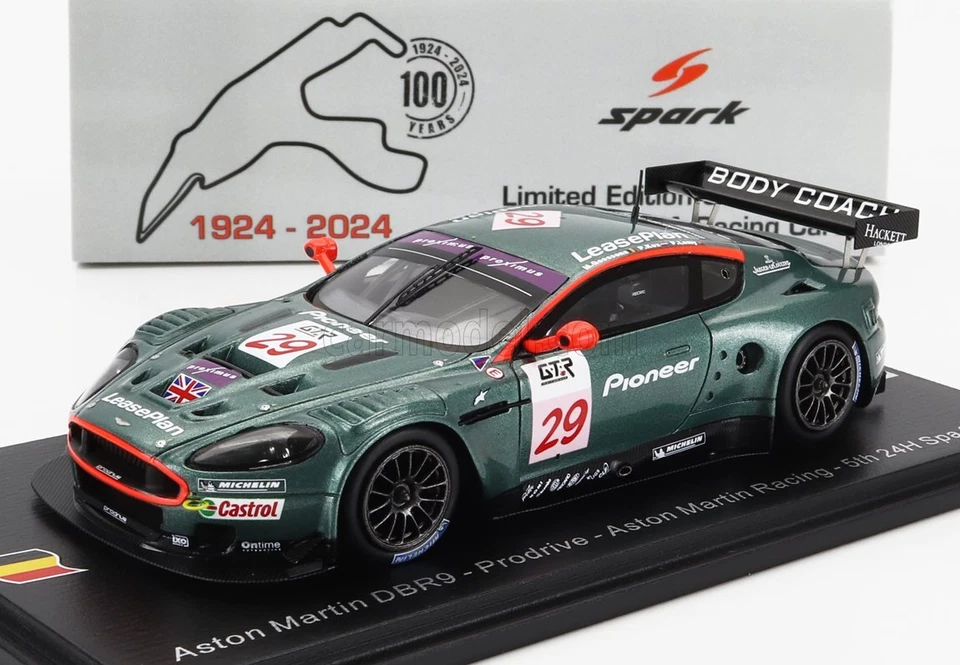 1/43 SPARK-MODEL - ASTON MARTIN - DBR9 PRODRIVE TEAM ASTON MARTIN N 29 100SPA20 - Immagine 1 di 1