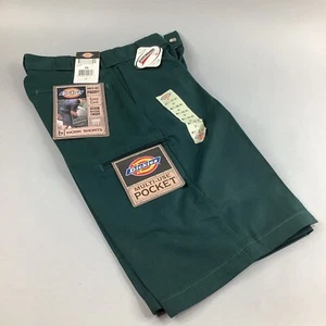 Dickies Mens Size 26 Hunter Green 13” Work Shorts Loose Fit Multi-use Pocket - Picture 1 of 6