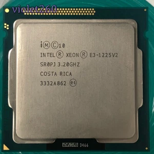 Intel Xeon E3-1225 v2 LGA 1155 CPU Processor SR0PJ 3.2GHz Quad Core - Picture 1 of 1