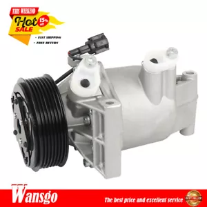 AC Compressor W/Clutch Fit For Nissan Versa Note 1.6L 2014 2015-2017 CO29099C - Foto 1 di 11