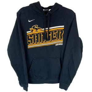 Nike Sanger Indians USA Black Pullover Hoodie Men's Size Medium M - Picture 1 of 13
