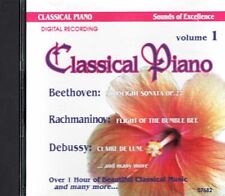 Classical Piano Vol 1 ~ Sounds Of Excellence ~ Classical ~ CD ~ Good
