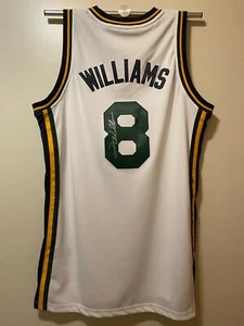 Deron Williams Signed Autographed Jersey Authentic Utah Jazz w/ Nameplate - Picture 1 of 12