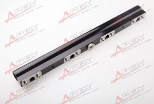 For Volvo S40, V40 High Flow CNC Billet Aluminum Alloy Fuel Rail Black - Imagen 1 de 3