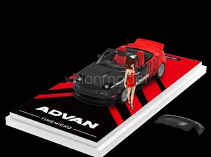 TM 1:64 Scale Miata MX5 Advan HKS Figure Sports Diecast Metal Model Collection - Picture 1 of 18