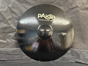 Paiste Color Sound 900 18" crash cymbal. 1500 grams. Black and beautiful. - Picture 1 of 14