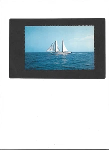 MAINE PC "Schooner Mary Day, Cruise off the Coast"  UNUSED  Clean     Sailboat - Picture 1 of 2