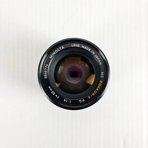 Minolta MC Rokkor-X 50mm 1:1.4 Fast Manual Focus Camera Lens - Picture 1 of 5