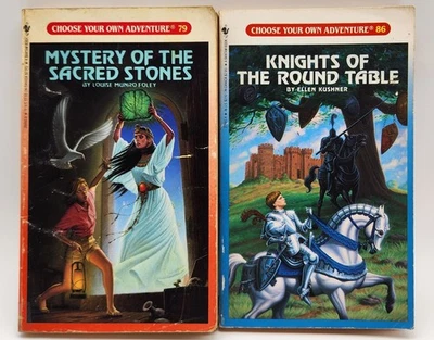 Choose Your Own Adventure #86 Knights of the Round Table CYOA Vintage 1988 & ect - Image 1 of 4