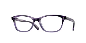 OLIVER PEOPLES OV5224 1682 Ashton Dark Lilac VSB Clear 52mm Men's Eyeglasses - Picture 1 of 3