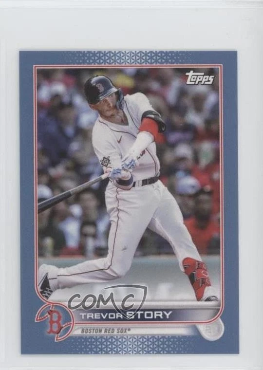 2022 Topps Mini Blue /10 Trevor Story #US22 - Image 1 of 2