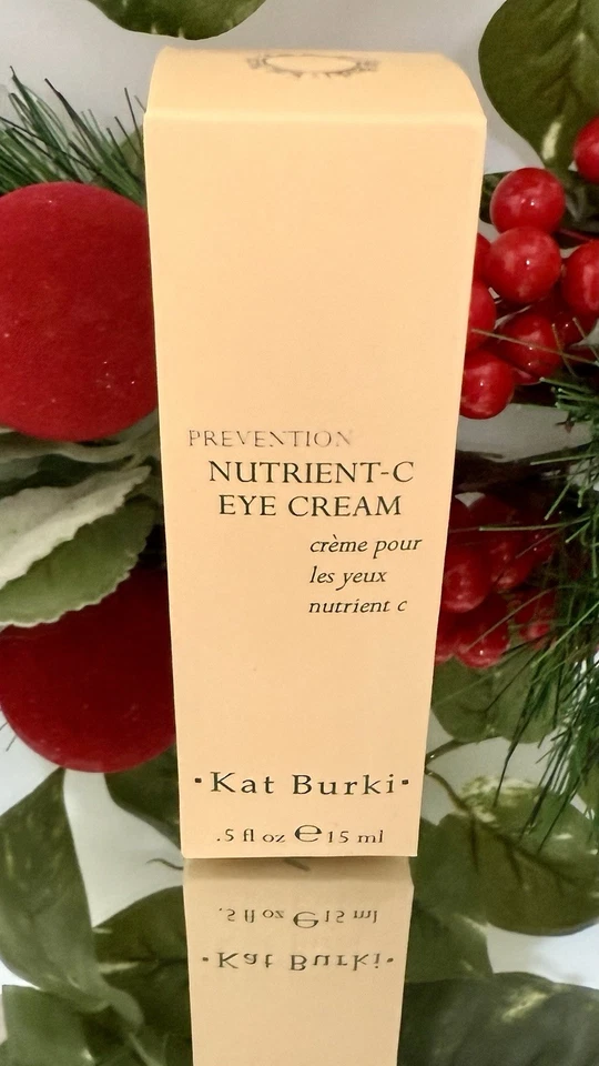 KAT BURKI Nutrient-C Eye Cream .5oz/15mL RET$90 Vitamin-C Radiant AUTHENTIC New - Image 1 of 4