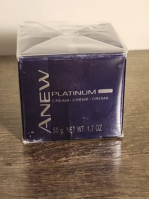 CREMA DE NOCHE PLATINO AVON ANEW tamaño completo 1,7 oz. Nuevo y precintado Foto 1 de 4
