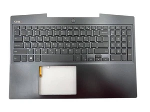 NEW Palmrest Dell G5 5505 Backlit Keyboard US English / Greek T93MY TR3KT  - Afbeelding 1 van 4