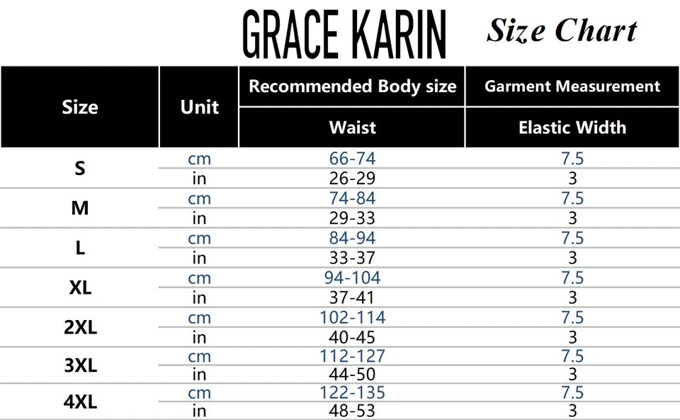 GK Women Elastic Waistband Belt with Classic Buckle Adjustable Fit S to 4XL - image 1 of 4