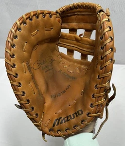Vtg 1980s Pete Rose Mizuno Model MT3045 1st Baseman’s Baseball Glove Mitt LHT - Picture 1 of 13