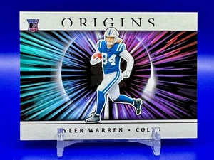 2025 Panini Origins Tyler Warren #20 Big Bang Rookie (RC) Indianapolis Colts - Bild 1 von 2