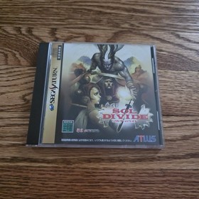 Sega Saturn Sol Divide Japan SS game US Seller