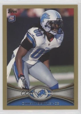 2012 Topps Gold /2012 Dwight Bentley #318 Rookie RC - Image 1 of 2