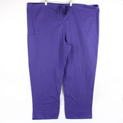 Cherokee Authentic Workwear Solid Purple Scrubs Pants Size XL Foto 1 de 4