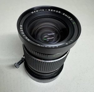 Mamiya M645 50mm F4Shift C Lens Manual Focus Lens for Hasselblad Mount w/ Hood - Picture 1 of 5
