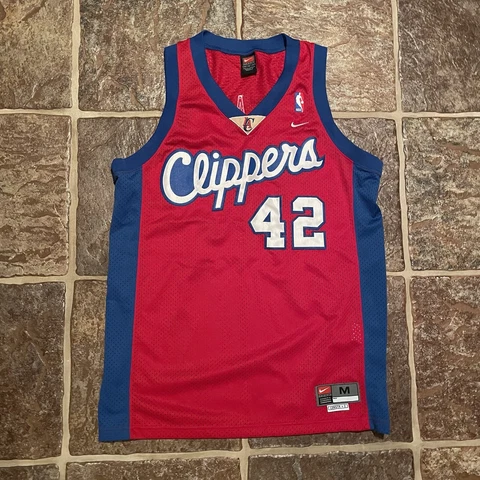 Nike LA Clippers Elton Brand Jersey Size M Stitched Swingman Cover