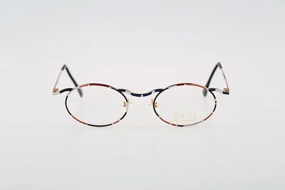 Taxi By Casanova 242 01, Vintage Años 90 Colorido Pequeño Ovalado Gafas Marcos Nuevo de Lote Antiguo Foto 1 de 4