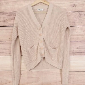 SUÉTER DE MUJER H&M rosa claro manga larga talla 20 - Imagen 1 de 6