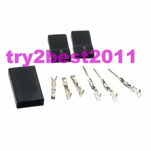 RC Jr Futaba Set Male/Female Batttery / Servo Connector Plug Gold Plated 2sets - Picture 1 of 4