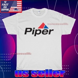 NEW SHIRT PIPER AIRCRAFT LOGO UNISEX T-SHIRT FUNNY AMERICAN USA SIZE S-5XL - Picture 1 of 7
