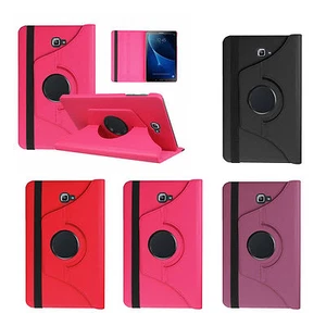 Case For Samsung Galaxy Tab A 2016 10.1 various Colour 360 Degree Rotating Cover - Picture 1 of 12