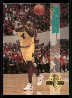 1993 Classic Four Sport #1 Chris Webber - Image 1 of 2