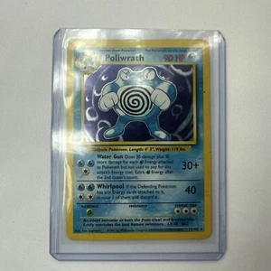 Poliwrath 013/102 Base Set Holo Raro SELLADO - Imagen 1 de 13
