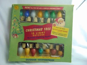 Renown 15 LIGHT Outdoor Lighting Outfit Silas Tucket story on BOX!  1956  C9   - Picture 1 of 10