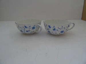 Arzberg Blaue Blüte 2 Teetassen ohne Untertasse D 10 H 4,8 - Bild 1 von 2