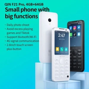 QIN F21 Pro 4G LTE Smart Feature Phone 4GB+64GB Dual SIM Global Version - Picture 1 of 11