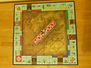 Lord Of The Rings Monopoly Trilogy Edition Replacement Game Board - Picture 1 of 2