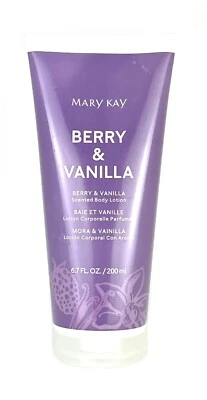 MARY KAY BERRY AND VAINILLA~LOCIÓN CORPORAL PERFUMADA~TAMAÑO COMPLETO~6,7 FL. OZ~SELLADO! Foto 1 de 3