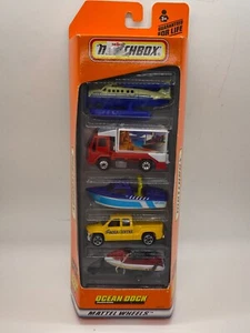 Vintage Matchbox Diecast 5 Pack Gift Set OCEAN DOCK 1999 NIB Mattel - Picture 1 of 8
